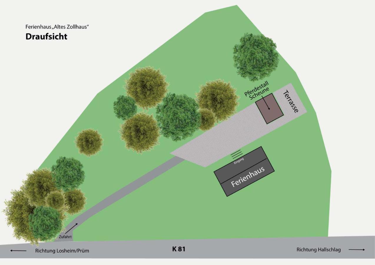 Apartament Altes Zollhaus Hallschlag Zewnętrze zdjęcie